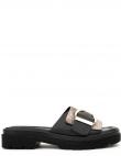 LA CONTE čības sievietēm, Melna, Slippers