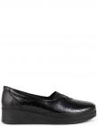 LA CONTE kurpes sievietēm, Melna, Loafers
