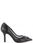 LA CONTE augstpapēžu kurpes sievietēm, Melna, Pumps