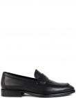 SERGIO MORETTI kurpes vīriešiem, Melna, Loafers