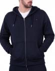 SUPERDRY vīriešu tumši zils džemperis ar kapuci OL CLASSIC ZIP HOOD SWEATER