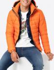 SUPERDRY vīriešu oranža jaka CLASSIC FUJI PUFFER JACKET