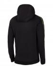 Vīriešu melns džemperis ar kapuci BLM015 4F