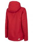 Sieviešu sarkana brīva laika jaka ar kapuci KUD001 4F