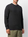 TOMMY HILFIGER melns vīriešu džemperis