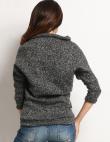 AWAMA pelēks sieviešu džemperis