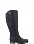 RIEKER garie zābaki sievietēm, Melna, Ladies' boots