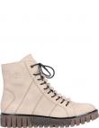 RIEKER zābaki sievietēm, Krēmīga/Smilšu, Ladies mid height boots