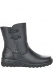 RIEKER zābaki sievietēm, Melna, Ladies mid height boots
