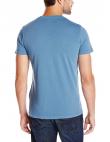 DIESEL zils vīriešu krekls ar aplikāciju
