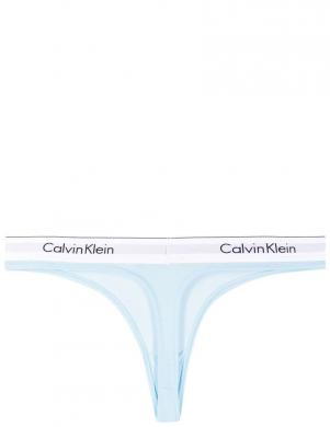 CALVIN KLEIN sieviešu zilas apakšbikses