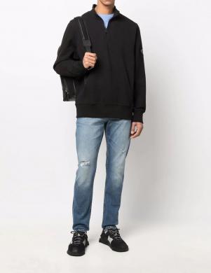 CALVIN KLEIN JEANS vīriešu melns džemperis