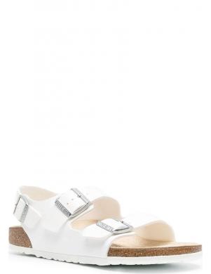 BIRKENSTOCK sieviešu balti ikdienas apavi MILANO BS Sandals