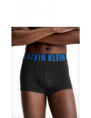 CALVIN KLEIN UW vīriešu melnas apakšbikses Trunk, 2 gab.