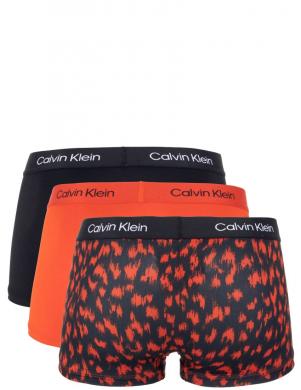 CALVIN KLEIN UW vīriešu melnas apakšbikses Low rise trunk, 3 gab.