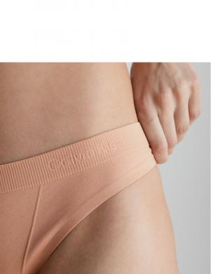 CALVIN KLEIN UW sieviešu rozā apakšbikses Thong