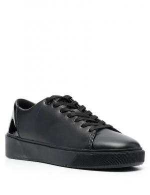 CALVIN KLEIN vīriešu melni ikdienas apavi LOW TOP LACE UP FESTIVE