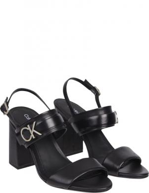 CALVIN KLEIN sieviešu melnas sandales Block sandal