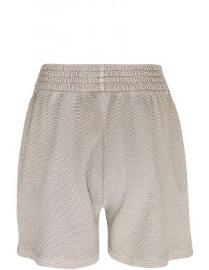 CALVIN KLEIN Jeans sieviešu gaiši šorti Waffle loose shorts