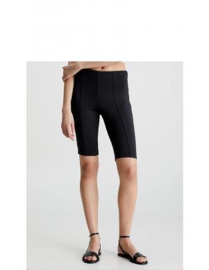 CALVIN KLEIN sieviešu melni šorti Technical knit bike shorts