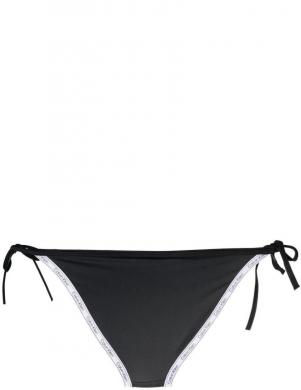 CALVIN KLEIN UW sieviešu melnas apakšbikses String side tie