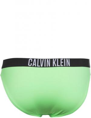 CALVIN KLEIN UW sieviešu zaļas peldkostīma apakšbikses Classic bikini