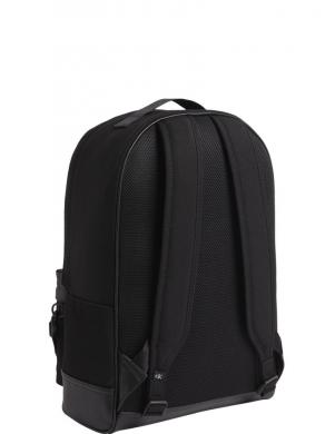 CALVIN KLEIN JEANS vīriešu melna mugursoma Tagged backpack mix