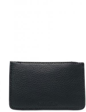 CALVIN KLEIN sieviešu melns maks RE-LOCARDHOLDER W/ZIP PBL