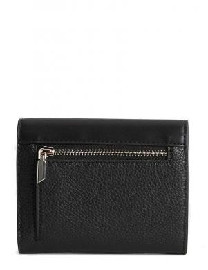 CALVIN KLEIN sieviešu melns maks Daily dressed trifold wallet