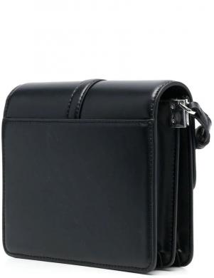 CALVIN KLEIN sieviešu melna soma pār plecu Archive crossbody