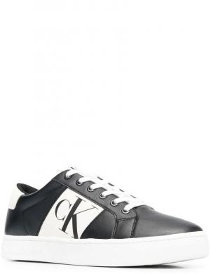 CALVIN KLEIN JEANS vīriešu melni ikdienas apavi CLASSIC CUPSOLE R LTH-NY MONOG