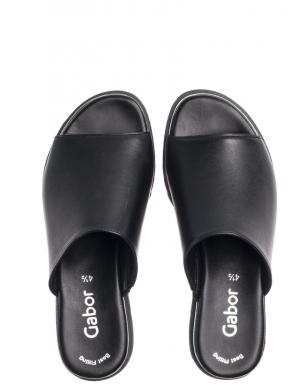 GABOR sieviešu melnas čības Slippers