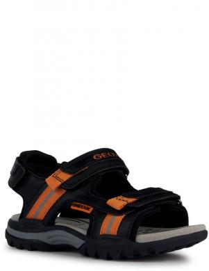 GEOX melnas sandales zēniem BOREALIS SANDALS