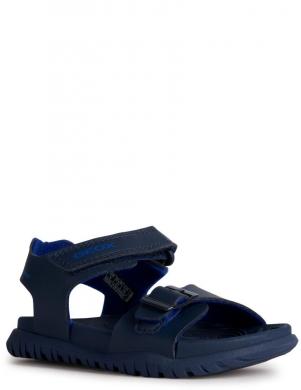 GEOX zilas sandales zēniem SANDALS FUSBETTO