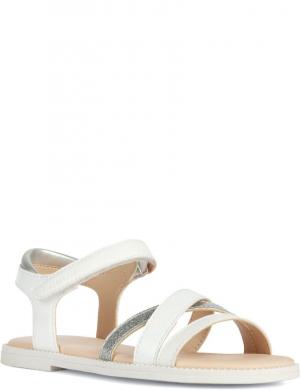 GEOX baltas sandales meitenēm SANDALS KARLY
