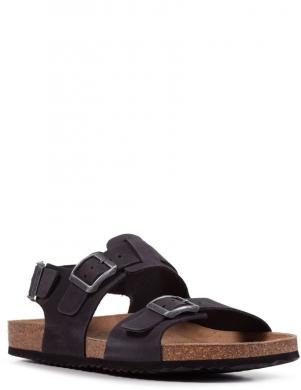 GEOX vīriešu melnas sandales SANDALS GHITA
