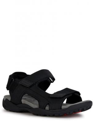 GEOX vīriešu melnas sandales TERRENO SANDALS