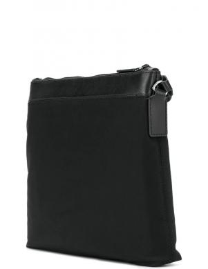MICHAEL KORS vīriešu melna soma pār plecu Crossbody