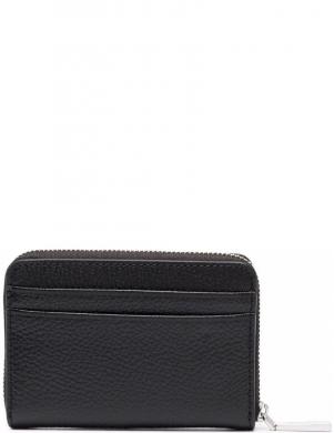 MICHAEL KORS sieviešu melns maks Jet set small logo card case