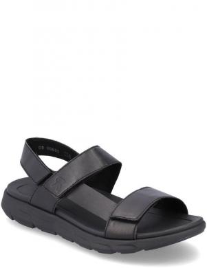 RIEKER REVOLUTION vīriešu melnas sandales SANDALS