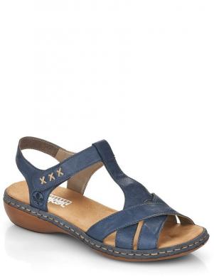RIEKER sieviešu zilas sandales SANDALS