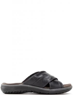 SALAMANDER vīriešu melnas čības Logato slippers
