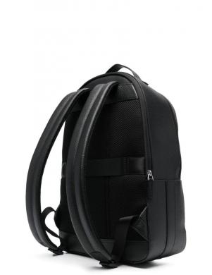 TOMMY HILFIGER vīriešu melna mugursoma TH CENTRAL BACKPACK