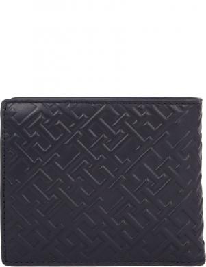 TOMMY HILFIGER vīriešu zils maks Monogram cc and coin wallets