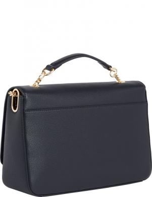 TOMMY HILFIGER sieviešu zila soma Timeless flap crossover