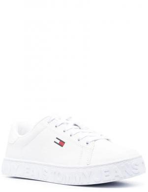 TOMMY JEANS sieviešu balti ikdienas apavi COOL JEANS SNEAKER ESS