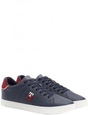 TOMMY HILFIGER vīriešu zili ikdienas apavi CORE VULC VARSITY MONOGRAM