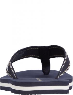 TOMMY HILFIGER sieviešu zilas čības Webbing sandal
