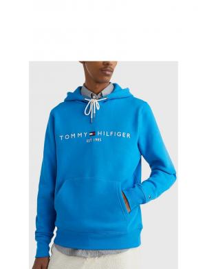 Tommy Hilfiger vīriešu zila blūze TOMMY LOGO HOODY