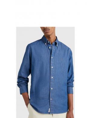 Tommy Hilfiger vīriešu zils krekls FLEX DENIM RF SHIRT